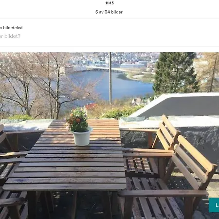 Nice Flat With Amazing View شقة برغن